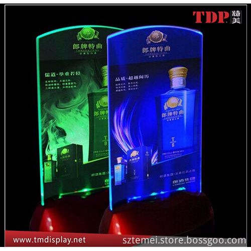 Led lighted Menu holder ,LED sign holders